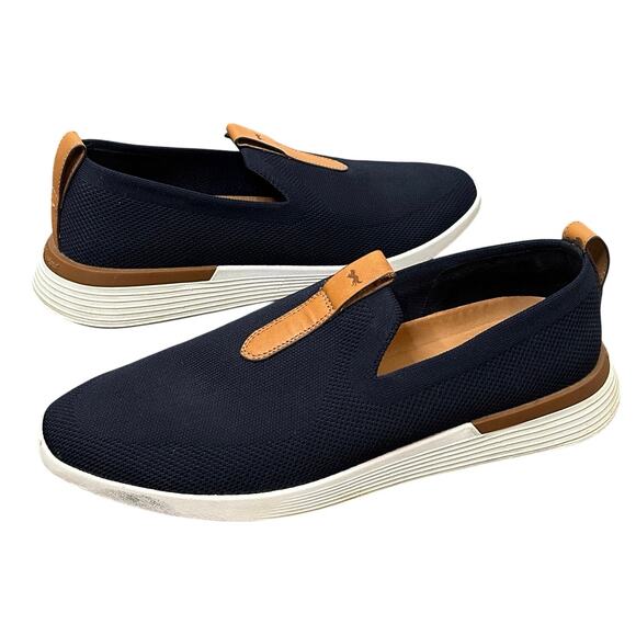 Wolf & Shepherd SwiftKnit Slip On Loafer Navy Blue Shoes Size 11 Mens Comfort main image 8
